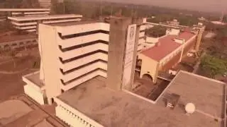 Flying Drone DJI over African University OAU  The most beautiful campus in the world