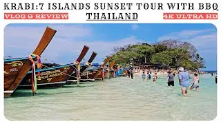 Krabi 7 Islands Sunset Tour with BBQ and Snorkeling