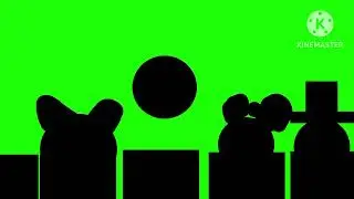 The owl watching movie green screen