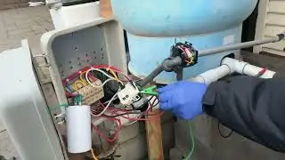 20160108 Vevor 4SSM5/18-2 230V 3 hp well pump not working relay diagnosis cover open