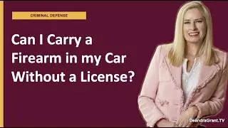 Can I Legally Carry a Firearm in My Car Without a License in Texas? | Find Out Now
