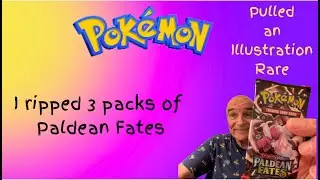Pulled an Illustration Rare when I ripped Paldean Fates - #pokemon