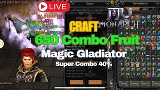 MU MONARCH SEA - Craft - 660 Combo Fruit #mmorpg #mu #mumonarch