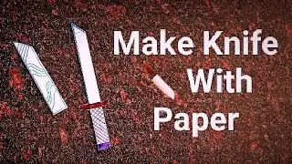 Make paper knife Amazing Toy you play with it 😱
