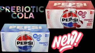 Pepsi Prebiotic Cola: Original and Cherry Vanilla Review