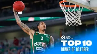 Top 10 Dunks - UNBELIEVABLE LEAPS | October | 2024-25 BKT EuroCup