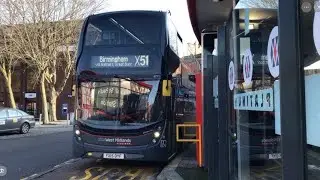 (Birmingham Vehicle Simulator) X51 To Cannock Bus Station