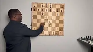 knight & queen checkmate smart tactic