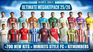 ULTIMATE MEGAKITPACK 25/26 | +700 НОВЫХ ФОРМ ДЛЯ FIFA 16 MOBILE MOD FC 25