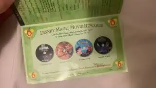 Disney Magic Movie Rewards insert (6 points)