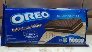OREO DUTCH COCOA WAFER CHOCO VANILLA! CRISPY & CREAMY! KINI MENGANDUNG SUSU!