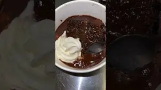 Fudge cake! A proper classic with soft serve ice cream it&rsquo;s just perfect #food #foryou #fypシ #viral