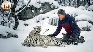 Animal Rescue: A Brave Snow-Leopard&ndash;Tiger Cub Leads a Woodsman to Save its Injured Mother #185