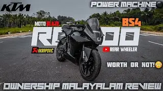 RC 200 BS4 SECOND-HAND OWNERSHIP DETAILING MALAYALAM REVIEW/ REAR WHEELER #trending #viral #strell