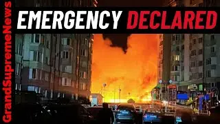⚠️ EMERGENCY DECLARED - 700 MISSILES & DRONES LAUNCHED - POWER GRIDS HIT - MULTIPLE CITIES ROCKED