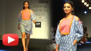 Radhika Apte Walk The Ramp At Lakme Fashion Week 2016