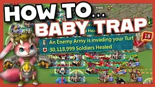 КАК ПОПАСТЬ В ДЕТСКУЮ ЛОВУШКУ! (ЖЕСТОКАЯ ЛОВУШКА) ОБЗОР + ДЕЙСТВИЕ C17 - Lords Mobile