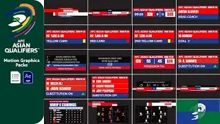 AFC Asian World Cup Qualifiers Broadcast Pack