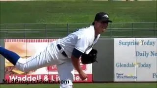 Kyle Zimmer pitching mechanics - Kansas City Royals RHP prospect