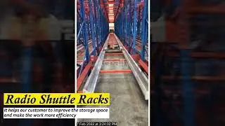 Radio Shuttle Racking | Warehouse Storage Solutions-Aceally