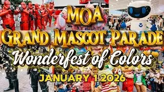 2026 MOA Grand Mascot Parade - Wonderfest of Colors 