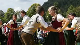 Austrian  folk dance Landler (Ramsau) / Австрийский лендлер