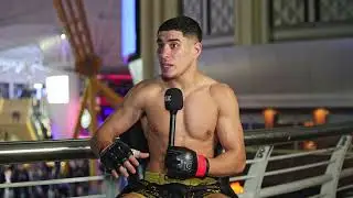 Имран Челхани | Интервью после боя – FightStar Championship 35 | Indigo в The O2