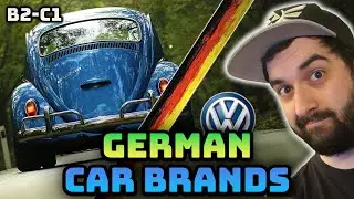 German car brands explained &mdash; BMW, Mercedes, Audi & Porsche: history & engineering (B2&ndash;C1)