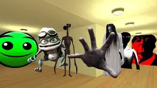 ОГОНЬ В ДЫРЕ, СУМАСШЕДШАЯ ЛЯГУШКА И ДРУГИЕ NEXTBOT В GMOD #Gmod #Gmod_Hunter