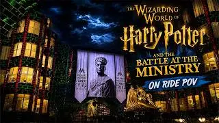 HARRY POTTER AND THE BATTLE AT THE MINISTRY ON RIDE POV  |  EPIC UNIVERSE  |  ORLANDO, FLORDA