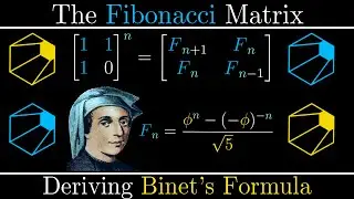 Binet's Formula using Linear Algebra | Fibonacci Matrix