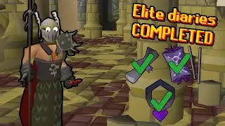 I've completed the diaries. | Iron Noob #21