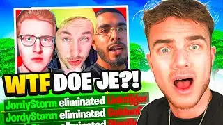 Ik ging YOUTUBERS STREAMSNIPEN en ze werden BOOS!😱