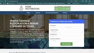 Doan Restoration of Texas Online Audit | Peterson SEO