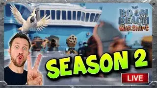 BOOM BEACH - WARSHIPS SEASON 2 LAUNCH *LIVE*
