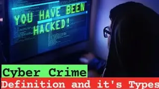 Cyber Crime | Definition and its types #cybercrime #criminology #css