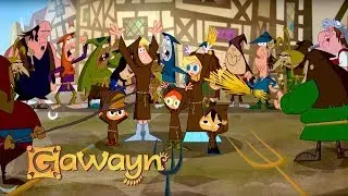 Gawayn - The copycat monk and Slipped my mind | Season 2 | Cartoons for Children