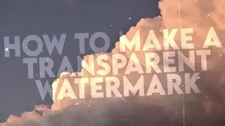 How to Make Text Transparent in After Effects - Beginners Tutorial