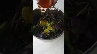 Let's make Purple Basil Sherbet! - recipe in description!