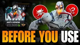 LEARN These Before You Use ANTI VENOM | How To Use ANTI VENOM | MCOC