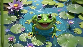 Hop Like a Frog, Boing Boing! | Action Song for Kids | Nursery Rhymes and Movement Songs