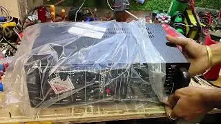 ATI Pro PA amplifier 125 watt ECO Embedded with Audiometal technology Amplifier unboxing