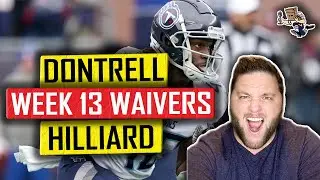 Dontrell Hilliard is a League Winner (Week 13 Waivers) - Fantasy Football