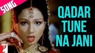 Qadar Tune Na Jani | Noorie | Farooq Shaikh | Poonam Dhillon | Asha Bhosle | Khayyam
