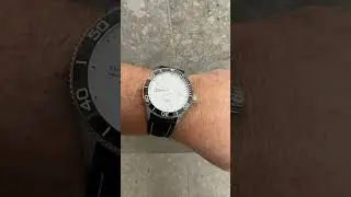 The Trident Pro 600 from Christopher Ward looks great in this sailcloth strap from @Strapsco