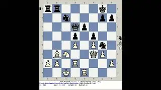 Muir, Andrew J vs Short, Nigel D | Manchester Benedictine Chess Open 5th 1982, England
