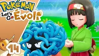 L'ARENE DE CELADOPOLE : ERIKA🌳 - POKEMON LET'S GO EVOLI ~14~ COOP