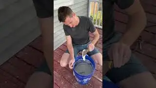 68. the process of tiling backsplash to our kitchen #diy #diyproject #diytiktok #renovationseries