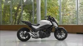Honda Self balancing bike (concept); never fall again