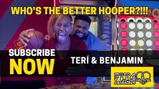 Who&rsquo;s The Better Hooper?!!! Ter&iacute; & Benjamin Fit4eachother | Date Night In Denver | Basketball